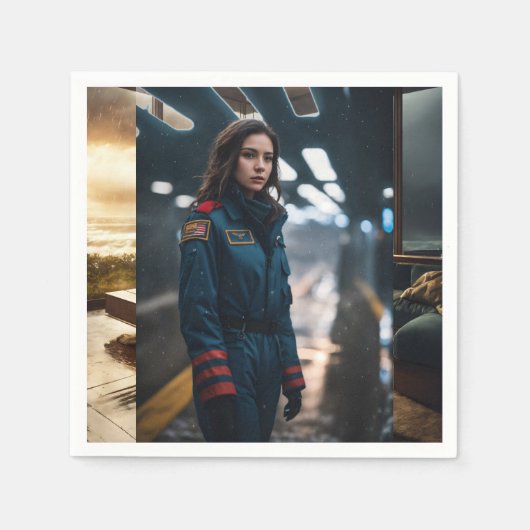 Papier Napkin Servet (Voorkant)