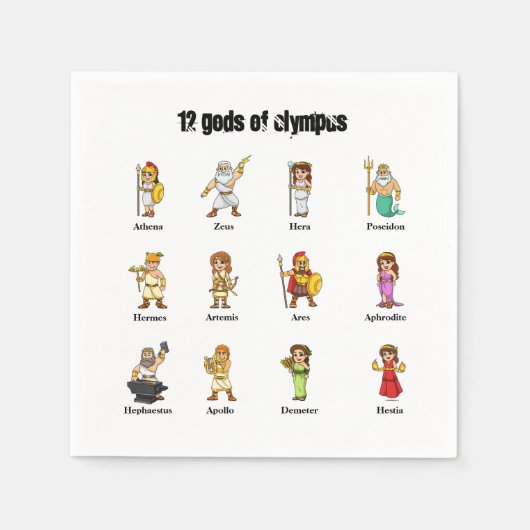 Papier Napkin Servet (Voorkant)