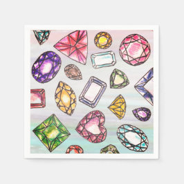 Papier Napkin Servet