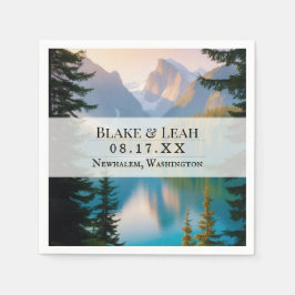 Papier Napkin Servet