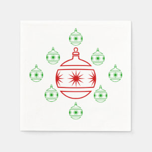 Papier Napkin - Vakantische siervoorwerpen Servetten