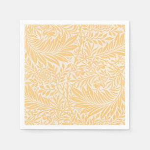 PAPIER NAPKIN : WILLIAM MORRIS : LARKSPUR SERVET