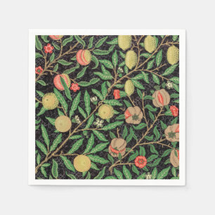 PAPIER NAPKIN : WILLIAM MORRIS : POMEGRANATEN SERVET