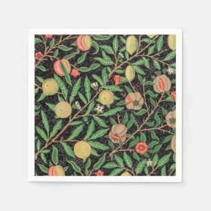 PAPIER NAPKIN : WILLIAM MORRIS : POMEGRANATEN SERVET
