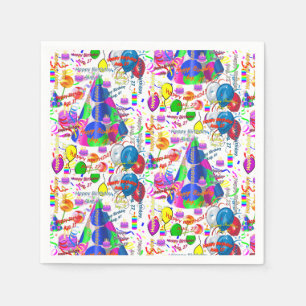 Papier Napkins August, 27 oktober Servet