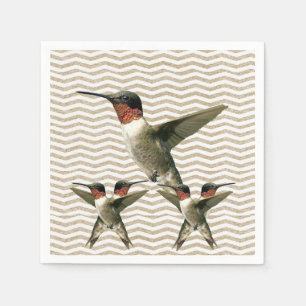 Papier Napkins Bird Servet