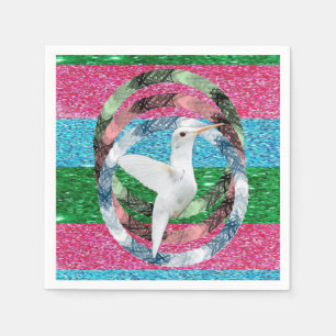 Papier Napkins Bird Servet