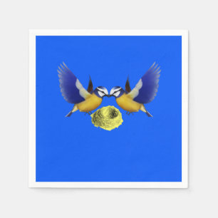 Papier Napkins Bird Servet