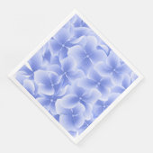 Papier Napkins-Blue Hydrangeas Servet (Hoek)