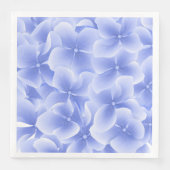 Papier Napkins-Blue Hydrangeas Servet (Voorkant)