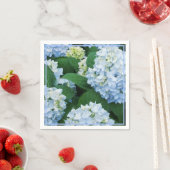 Papier Napkins-Blue Hydrangeas Servet (Insitu)
