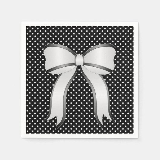 Papier Napkins Bow Servet (Voorkant)