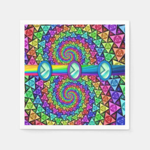 Papier Napkins Colorful Servet