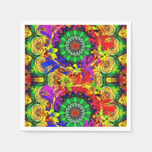 Papier Napkins Floral Servet