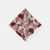 Papier Napkins Floral Servet (Hoek)