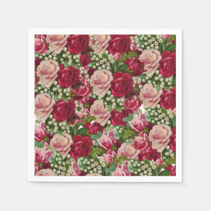 Papier Napkins Floral Servet