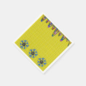 Papier Napkins Floral Servet (Hoek)