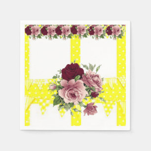 Papier Napkins Floral Servet