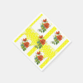 Papier Napkins Floral Servet (Hoek)