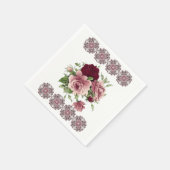 Papier Napkins Floral Servet (Hoek)