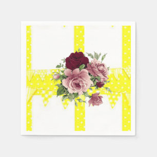 Papier Napkins Floral Servet