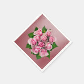 Papier Napkins Floral Servet (Hoek)