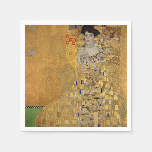 PAPIER NAPKINS : GUSTAV KLIMT : ADELE BLOCH BAUER SERVET
