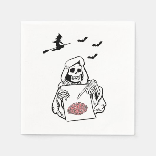 Papier Napkins Halloween Servet (Voorkant)