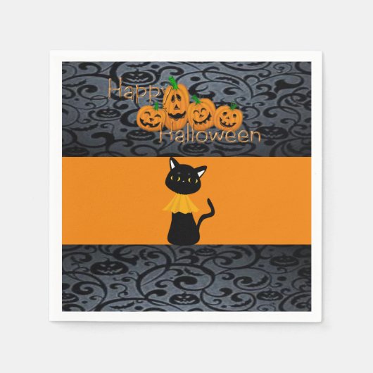 Papier Napkins Halloween Servet (Voorkant)