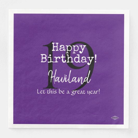  papier Napkins HAMbyWG Servet (Voorkant)