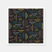 Papier Napkins Juli, 15 Dag Servet (Voorkant)