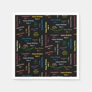 Papier Napkins Juli, 2 Dag Servet