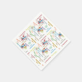 Papier Napkins Juli, 4 Dag Servet (Hoek)