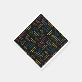 Papier Napkins March, 12 zondag Servet (Hoek)