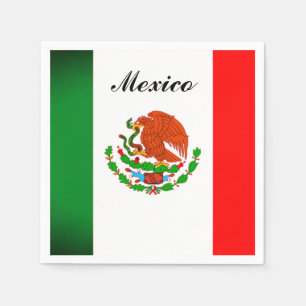 Papier Napkins met Afbeelding van de Mexicaanse vl Servet