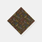 Papier Napkins november, 16 oktober Servet (Hoek)