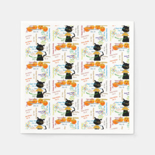 Papier Napkins Oktober, 31 verjaardag Servet