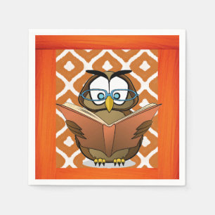 Papier Napkins Owl Servet