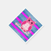 Papier Napkins Owl Servet (Hoek)