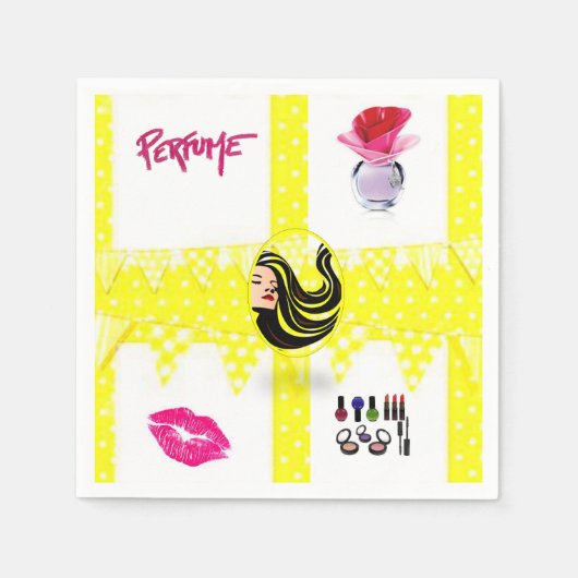 Papier Napkins Perfume Servet (Voorkant)