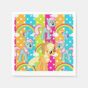 Papier Napkins Pony Servet