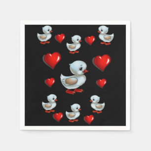 Papier Napkins Servet