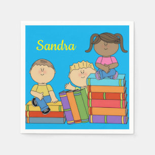 Papier Napkins Servet