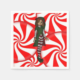 Papier Napkins Servet