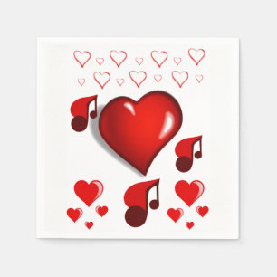 Papier Napkins Servet