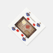 Papier Napkins Servet (Hoek)