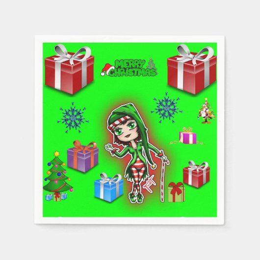 Papier Napkins Servet (Voorkant)