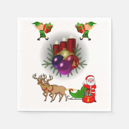 Papier Napkins Servet (Voorkant)