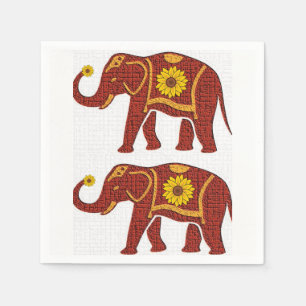 Papier Napkins Servet