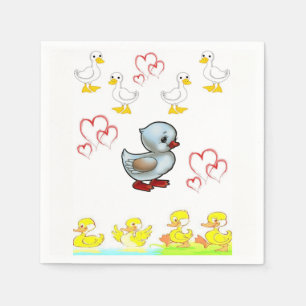 Papier Napkins Servetten